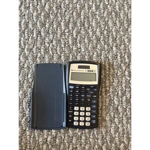 Texas Instruments TI-30X IIS Calculator w/Cover Blue/Black | TESTED